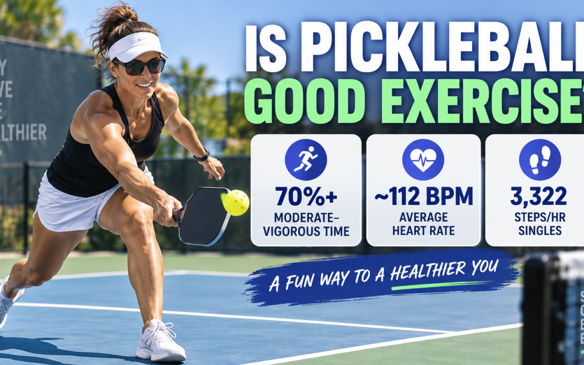 Is Pickleball Good Exercise? Benefits, Calories and Fitness