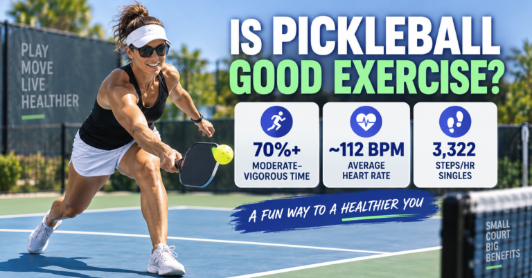 Is Pickleball Good Exercise? Benefits, Calories and Fitness