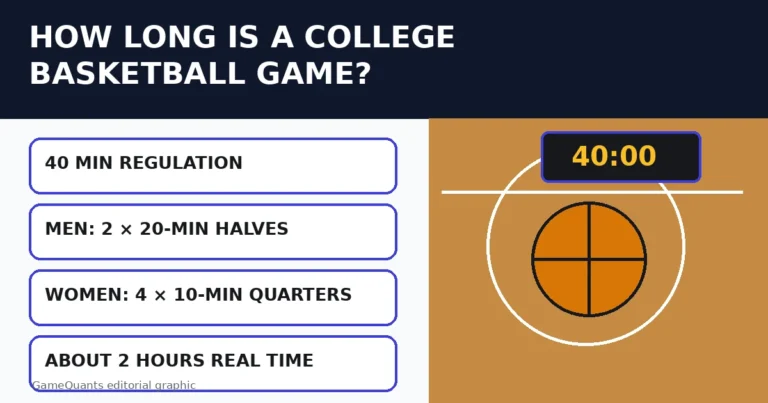 How Long Is a College Basketball Game? NCAA Timing Explained