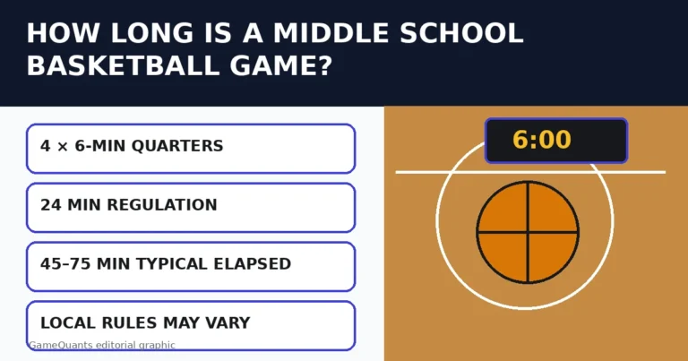 How Long Is a Middle School Basketball Game? Game Length Explained