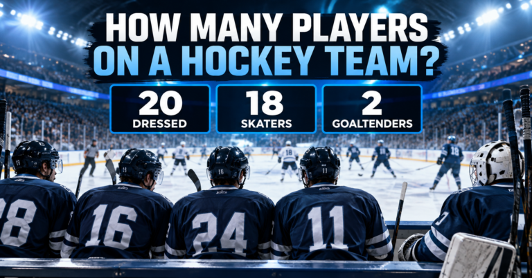 How Many Players on a Hockey Team? Roster and Ice Numbers Explained