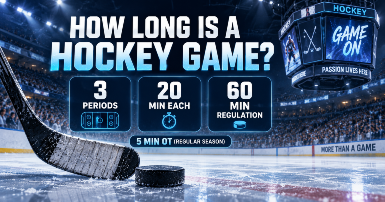 How Long Is a Hockey Game? Periods, Breaks and Overtime
