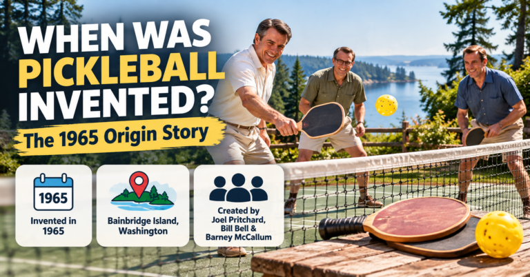 When Was Pickleball Invented? The 1965 Origin Story