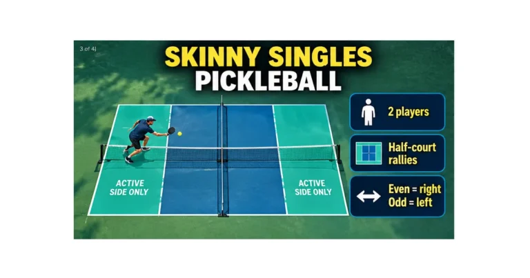 Skinny Singles Pickleball: Rules, Scoring, and How to Play